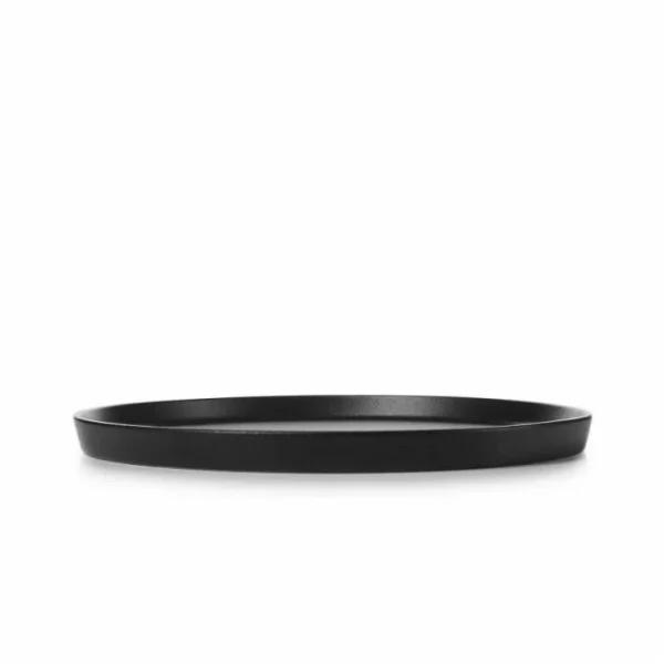 Budget ❤️ Assiette Plate Porcelaine Noire 22 cm Adélie Revol ⌛ marque pas cher 4