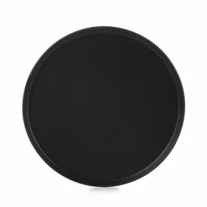 Meilleure vente 👍 Assiette Plate Porcelaine Noire 24 cm Adélie Revol 😀 grande popularité 9