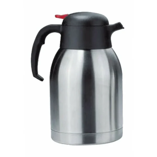 Vente flash 👍 Pichet Isotherme Inox Bouton Poussoir 1,2 L 💯 1