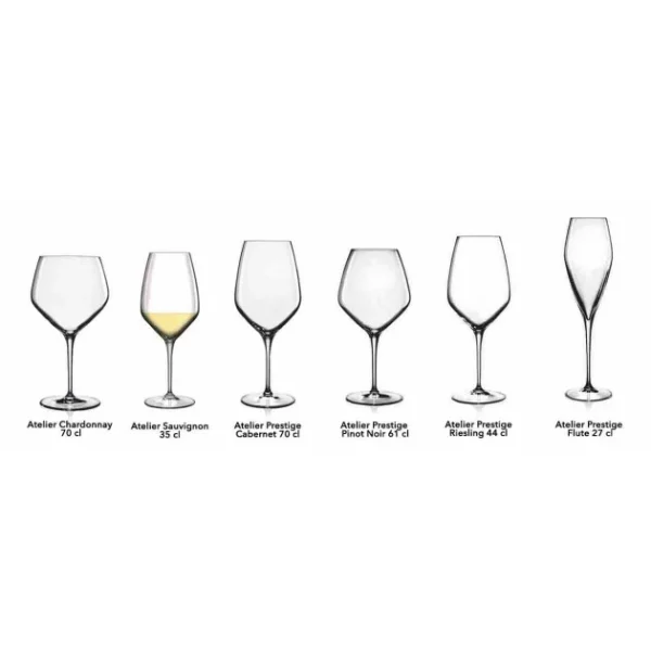 Grosses soldes 🌟 Verre à Vin Blanc Chardonnay 70 cl (x6) Luigi Bormioli ATELIER 🌟 3