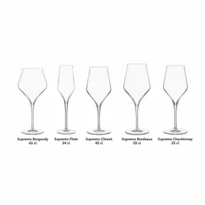 en ligne vente Budget 💯 Verre à Vin Rouge Bourgogne 65 cl (x6) Luigi Bormioli SUPREMO ✔️ 12