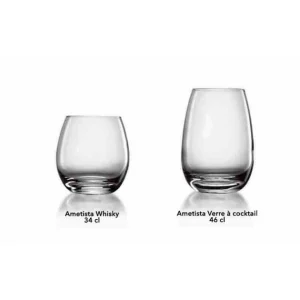 Sortie 🥰 Verre Cocktail 46 cl (x6) Luigi Bormioli AMETISTA 🛒 12