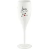 Koziol Verre à Champagne Superglas Love Is In The Air 100 Ml, 1 Pièce/s, Blanc – Verres à Champagne site officiel 5