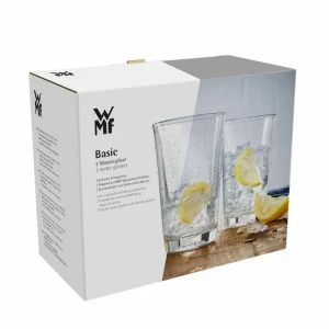 à prix très bas WMF Verre Basic 250 Ml, 2 Pièce/s, Argenté – Verres à Boire 9