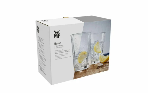 à prix très bas WMF Verre Basic 250 Ml, 2 Pièce/s, Argenté – Verres à Boire 4