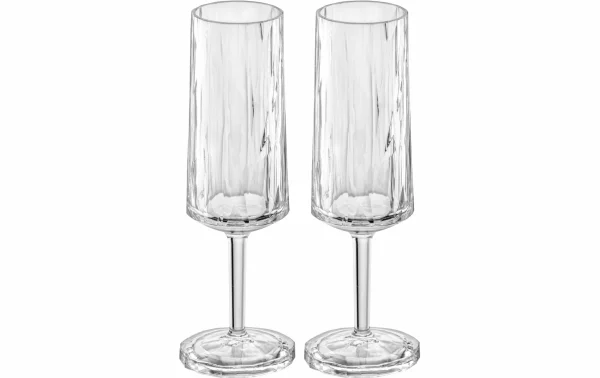 outlet Koziol Verre à Champagne Superglas Club No. 14, 100 Ml, 2 Pièce/s – Verres à Champagne 1