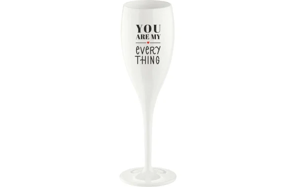 Réductions Koziol Verre à Champagne Superglas You Are My Everything 100 Ml, 1 Pc – Verres à Champagne 1