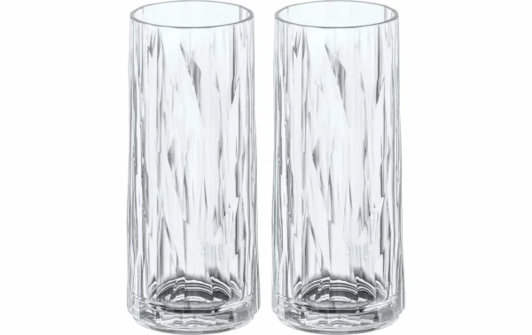 boutiqued en ligne Koziol Verre à Long Drink Superglas Club No. 3, 250 Ml, 2 Pièce/s, – Verres à Cocktail 1