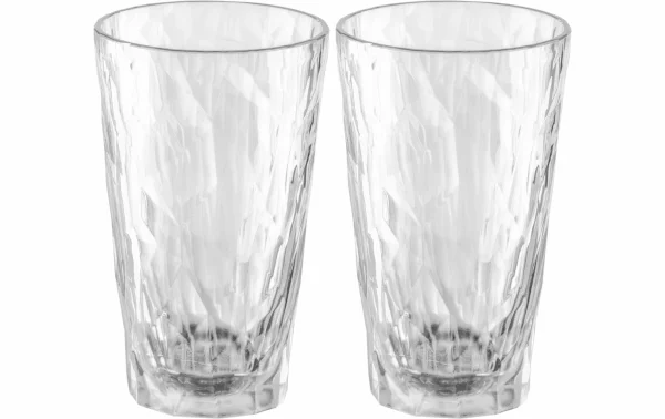 Koziol Verre Superglas Club No. 6, 300 Ml, 2 Pièce/s, – Verres à Boire l'unique style 1