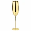 remise en ligne Paderno Verre à Champagne 270 Ml, 1 Pièce/s, Doré – Verres à Champagne 5