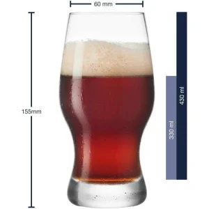 grande qualité Leonardo Verre à Bière Taverna 330 Ml, 2 Pièce/s, Transparent – Verres à Bière 7