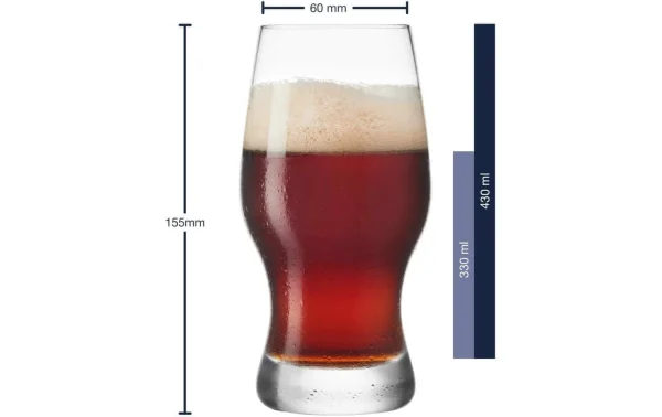 grande qualité Leonardo Verre à Bière Taverna 330 Ml, 2 Pièce/s, Transparent – Verres à Bière 3