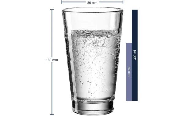 achat pas cher Leonardo Verre Onda 12 Pièces – Verres à Boire 3