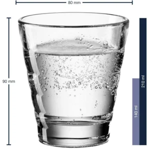 achat pas cher Leonardo Verre Onda 12 Pièces – Verres à Boire 9