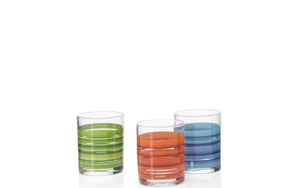 Montana Verre Boogie 240 Ml, 3 Pièce/s, Bleu/Vert/Rouge – Verres à Boire acheter 1