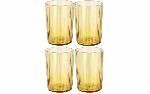 à prix promos Bitz Verre Kusintha 280 Ml, 4 Pièce/s, Ambre – Verres à Boire 1