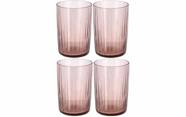 outlet Bitz Verre Kusintha 280 Ml, 4 Pièce/s, Rose Clair – Verres à Boire 1