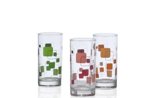 Montana Verre Dice 280 Ml, 3 Pièce/s, Transparent – Verres à Boire pas cher 1