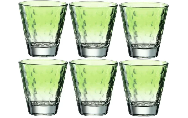 Leonardo Verre Optic Pastell 215 Ml, 6 Pièce/s, Vert – Verres à Boire Réductions 1