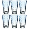 belle Leonardo Verre Optic Pastell 300 Ml, 6 Pièce/s, Bleu – Verres à Boire 13