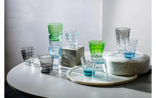 Leonardo Verre Optic Pastell 300 Ml, 6 Pièce/s, Multicolore – Verres à Boire soldes officiel 3