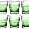 Leonardo Verre Vario Struttura 250 Ml, 6 Pièce/s, Vert – Verres à Boire Pas Cher Magasin Soldes 11