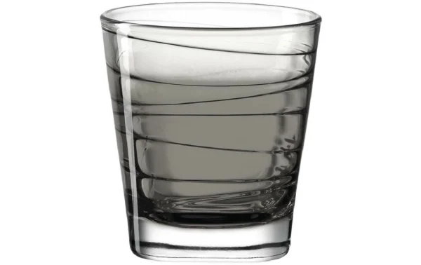 Leonardo Verre Vario Struttura 250 Ml, 6 Pièce/s, Gris – Verres à Boire soldes pas cher 3