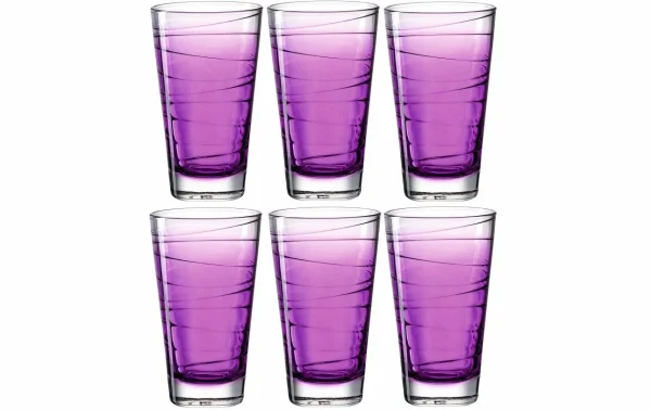 Top ventes Leonardo Verre Vario Struttura 280 Ml, 6 Pièce/s, Violet – Verres à Boire 1