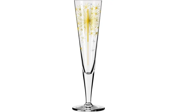 grande qualité Ritzenhoff Verre à Champagne Nuit D’or No. 5 – Petra Mohr 205 Ml – Verres à Champagne 1