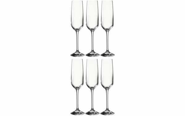 soldes en ligne Montana Verre à Champagne Vivid 160 Ml, 6 Pièce/s, Transparent – Verres à Champagne 1