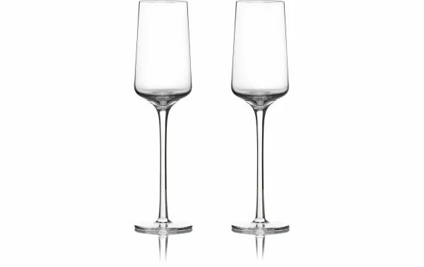 Zone Denmark Verre à Champagne Rocks 230 Ml, 2 Pièce/s, Transparent – Verres à Champagne aux meilleurs prix 1