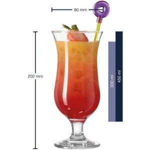 en france Leonardo Verre à Cocktail Hurricane 450 Ml, 2 Pièce/s, Transparent – Verres à Cocktail 7