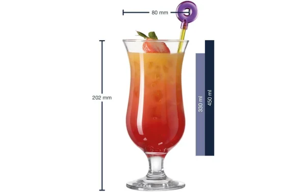 en france Leonardo Verre à Cocktail Hurricane 450 Ml, 2 Pièce/s, Transparent – Verres à Cocktail 3