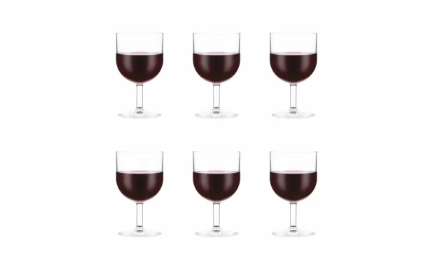 BODUM Verre à Vin Rouge Oktett 250 Ml, 6 Pièce/s, Transparent – Verres à Vin en ligne vente 1