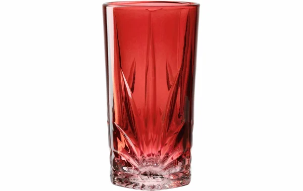 Leonardo Verre à Long Drink Capri 530 Ml, 4 Pièce/s, Rouge – Verres à Cocktail soldes magasin 3