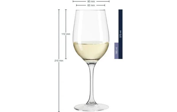 design à la mode Leonardo Verre à Vin Blanc Ciao+ 370 Ml, 6 Pièce/s, Transparent – Verres à Vin 4