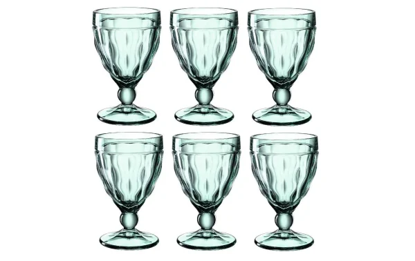 site pas cher Leonardo Verre à Vin Rouge Brindisi 310 Ml, 6 Pièce/s, Vert – Verres à Vin 1