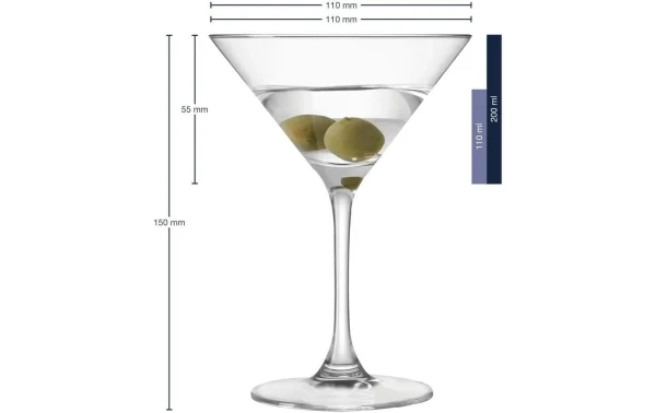 Leonardo Verre à Cocktail Ciao 200 Ml, 6 Pièce/s, Transparent – Verres à Cocktail qualité supérieure 4