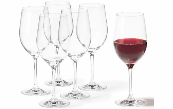 Leonardo Verre à Vin Rouge Ciao+ 430 Ml, 6 Pièce/s, Transparent – Verres à Vin soldes magasin 1