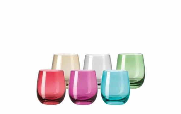 Leonardo Verre Sora 360 Ml, 6 Pièce/s, Multicolore – Verres à Boire Meilleur Service 1