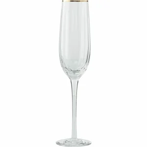 Lene Bjerre Verre à Champagne Claudine 210 Ml, 4 Pièce/s, Transparent – Verres à Champagne vente pas cher 6