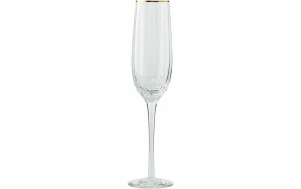 Lene Bjerre Verre à Champagne Claudine 210 Ml, 4 Pièce/s, Transparent – Verres à Champagne vente pas cher 3