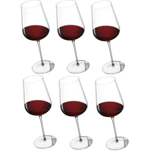 excellente qualité Leonardo Verre à Vin Rouge Brunelli 740 Ml, 6 Pièce/s, Transparent – Verres à Vin 7