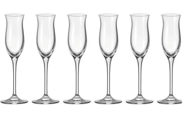 Leonardo Verre à Grappa Cheers 90 Ml, 6 Pièce/s, Transparent – Verres à Schnaps Et à Liqueur commentaire favorable 1