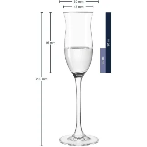 Leonardo Verre à Grappa Cheers 90 Ml, 6 Pièce/s, Transparent – Verres à Schnaps Et à Liqueur commentaire favorable 9