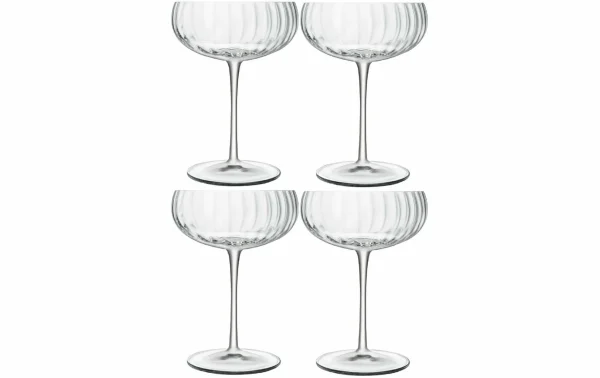 Luigi Bormioli Verre à Champagne Optica 300 Ml, 4 Pièce/s, Transparent – Verres à Champagne comparez les prix 1