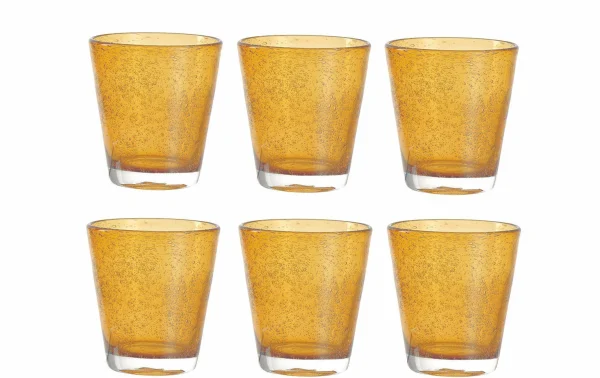 Leonardo Verre Burano Ambra 330 Ml, 6 Pièce/s, Jaune – Verres à Boire exclusivement disponibles 1