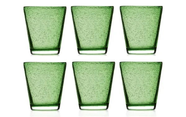 france en ligne Leonardo Verre Burano Verde 330 Ml, 6 Pièce/s, Vert – Verres à Boire 1