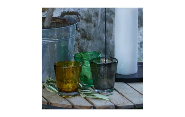 france en ligne Leonardo Verre Burano Verde 330 Ml, 6 Pièce/s, Vert – Verres à Boire 3