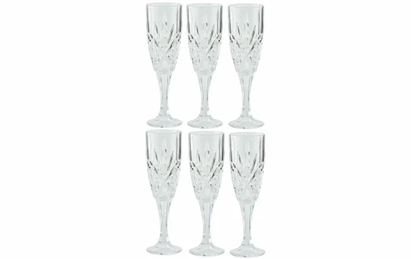 Lene Bjerre Verre à Champagne Cristel 210 Ml, 6 Pièce/s, Transparent – Verres à Champagne en ligne vente 1